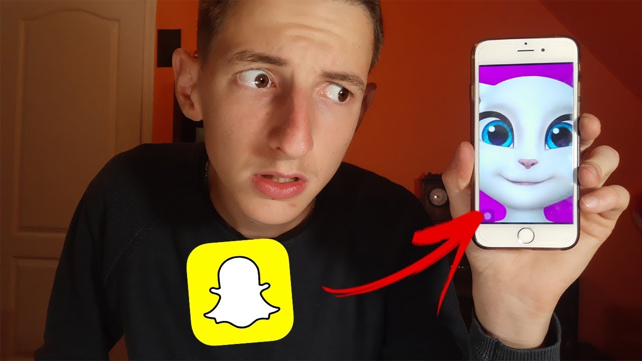 NE JAMAIS PARLER &agrave; TALKING ANGELA &agrave; 3H DU MATIN sur SNAPCHAT !