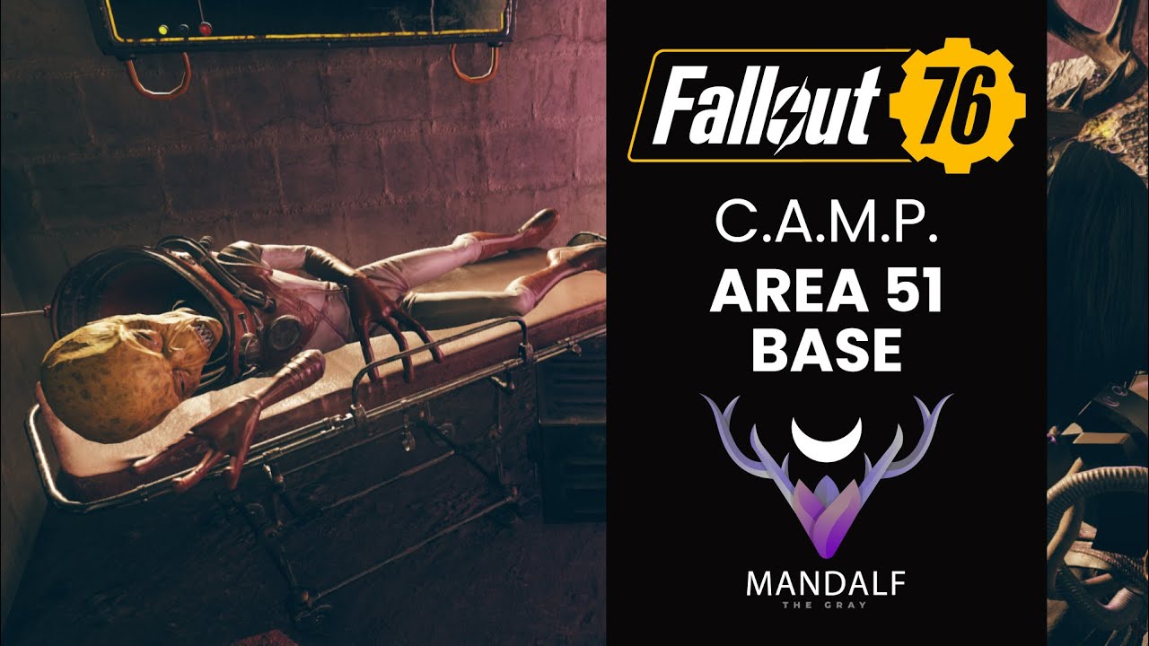Fallout 76 C.A.M.P. Area 51 Base