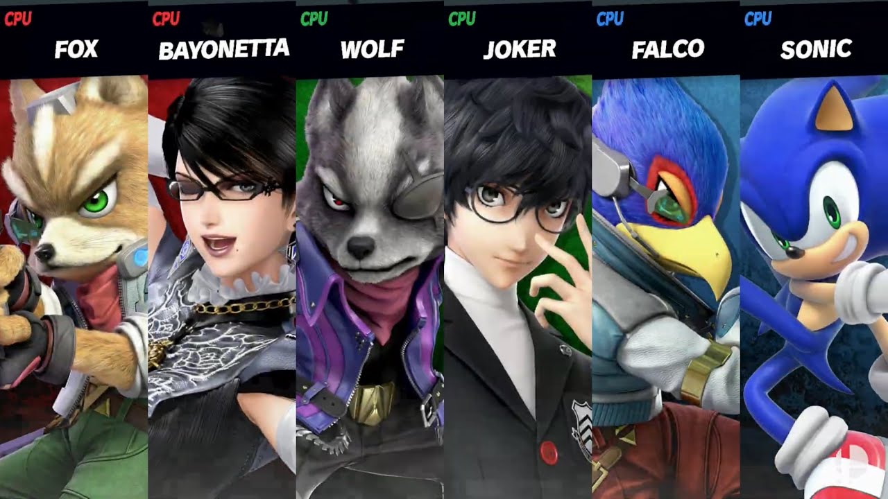 Super Smash Bros. Ultimate - Star Fox x SEGA (Team Up!)