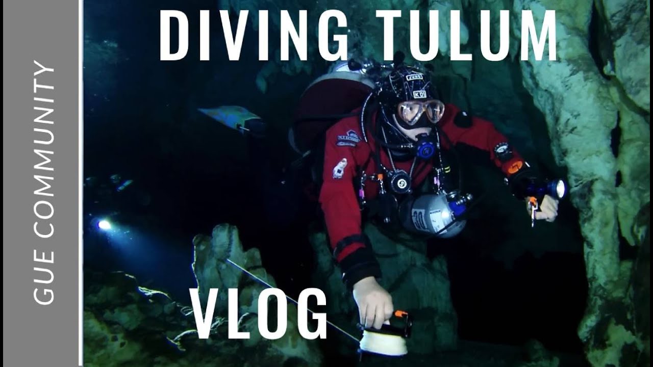 Scuba Diving Vlog: GUE DIVING in TULUM, December 2020