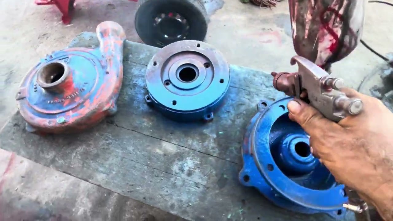 Cómo restaurar una bomba de agua y miren cómo quedó 