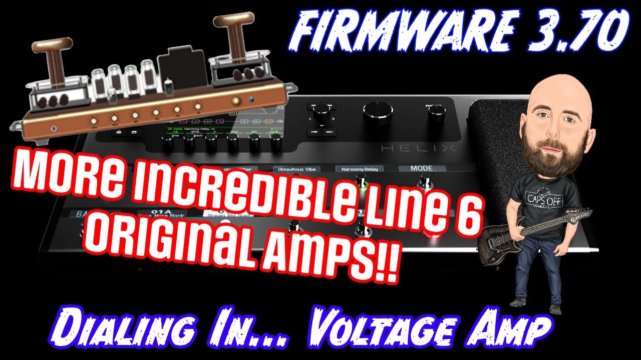 Helix 3.70 | Another Incredible Line 6 Original Amp: Dialing In... Voltage Amp Model