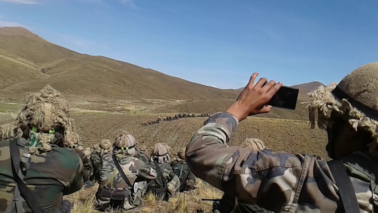 REGIMIENTO DE ARTILLERIA RA1 CAMACHO SEGUNDO ESCALON 2017 oruro bolivia