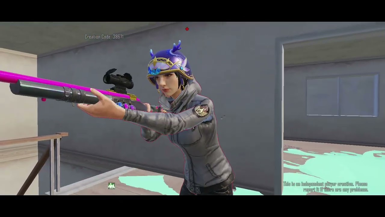 BGMI 2 v 2 GUN Game 🎯 WOW MODE 38671 #bgmi #wow #wowmodebgmi #wowbgmi #gungame 
