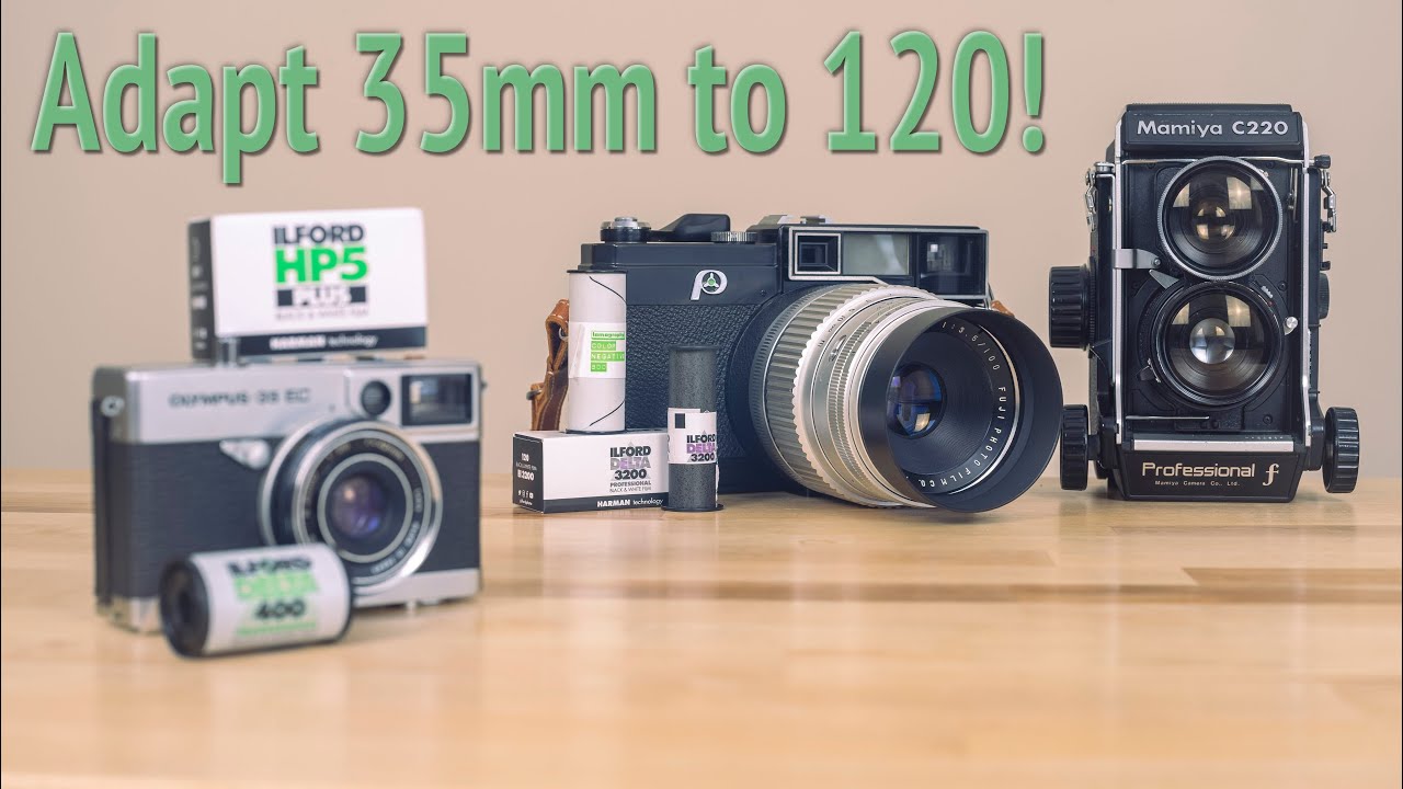 Adapting 35mm to 120 Medium Format