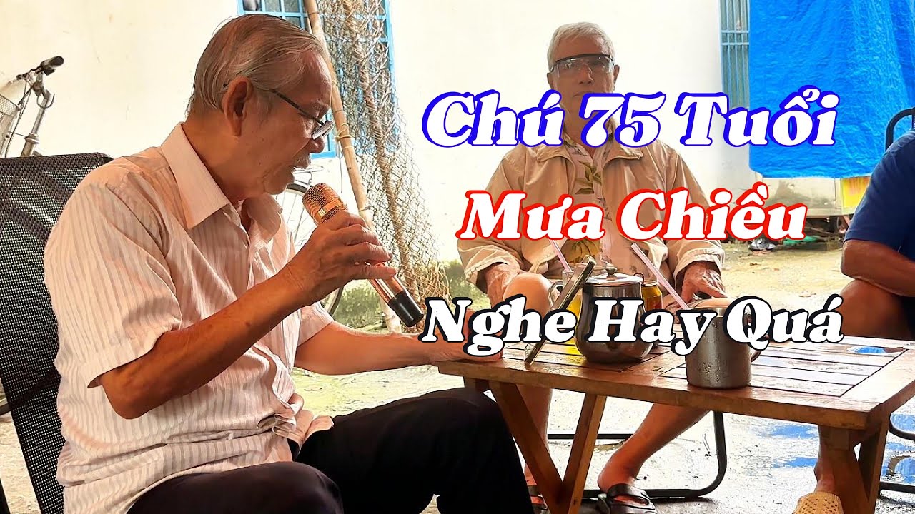 Quá Bất Ngờ Khi Nghe Chú Bán Cà Phê Hát - Bài Mưa Chiều - Quá Hay 