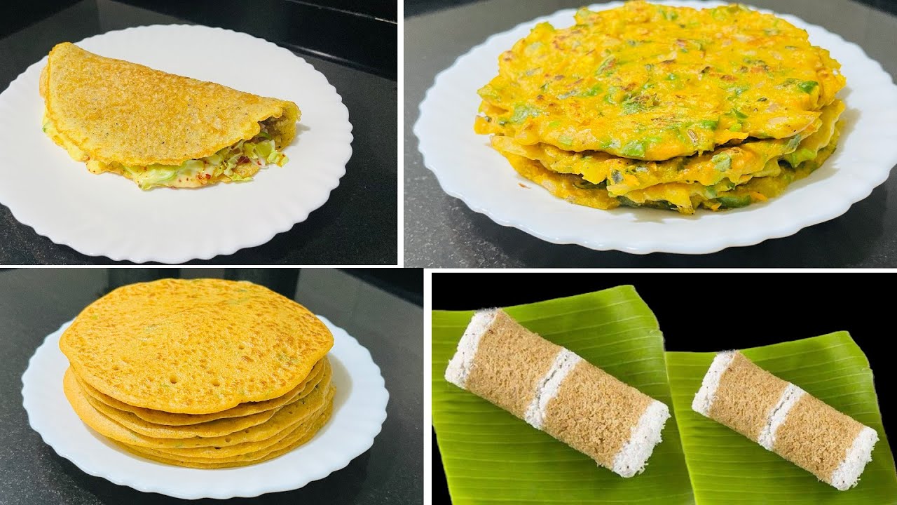 തടികുറയ്ക്കാൻ രാവിലെയോ രാത്രിയോ കഴിക്കാൻ 4 റെസിപ്പീസ് | Oats breakfast recipe | Healthy breakfast