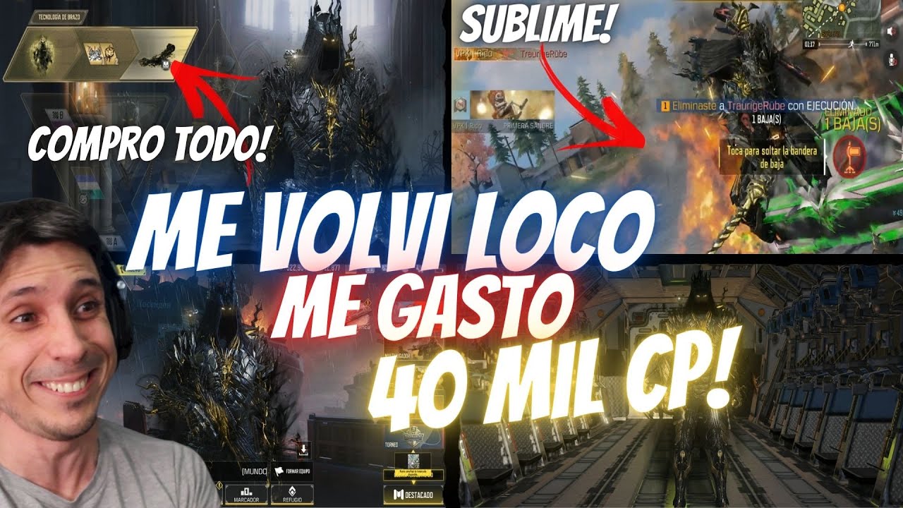 ME VOLVI LOCO! ME GASTO 40 MIL CP EN EL TEMPLARIO MITICO Y DESBLOQUEO TODO! | COD Mobile | Rido