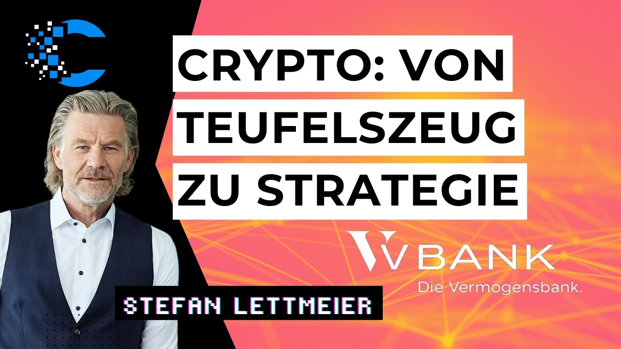 Vom Crypto-Skeptiker zum Vorreiter: Was Stefan Lettmeier (V-Bank) Vermögensverwaltern rät