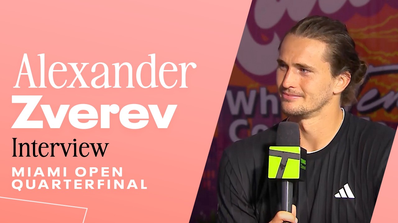 Alexander Zverev Seeking Revenge Against Jannik Sinner in Semifinal | 2026 Miami Open