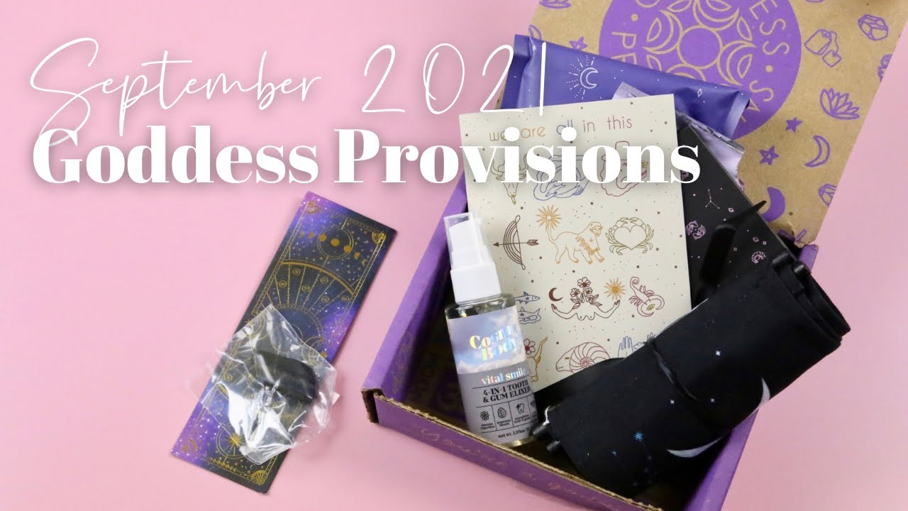 Goddess Provisions Unboxing September 2021: Spiritual Subscription Box