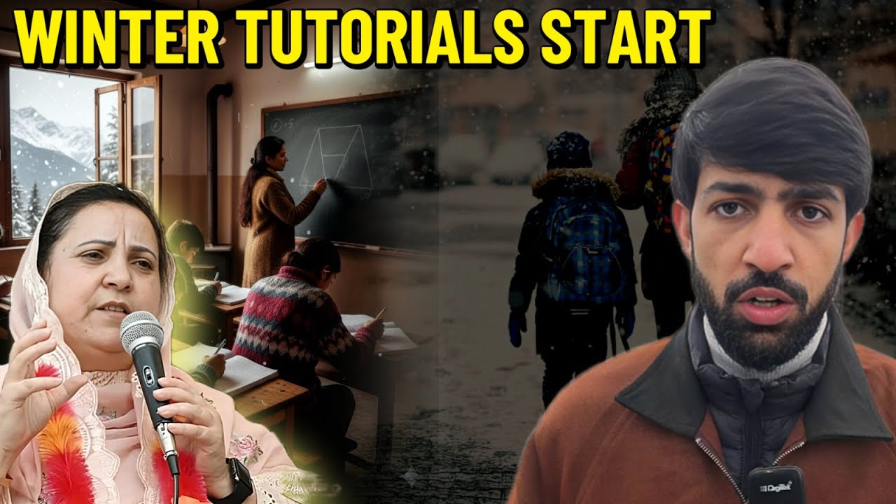 Winter tutorial to start in Govt school in Kashmir