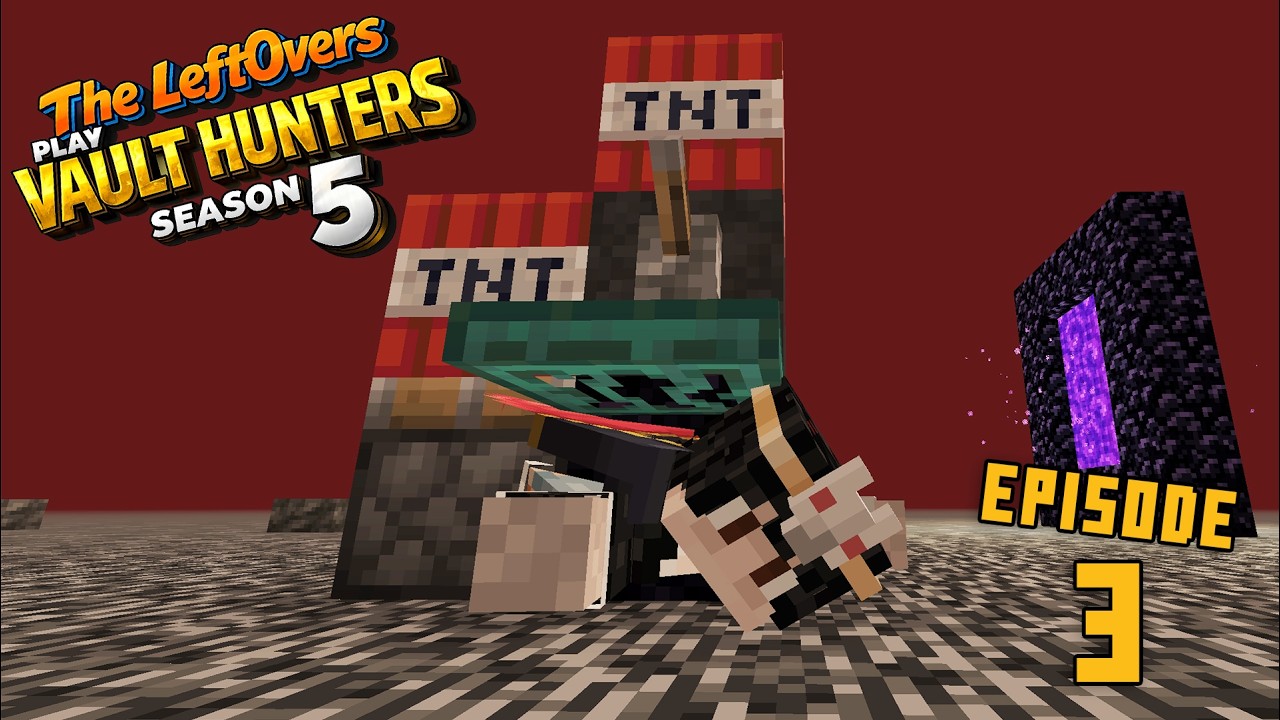 16 минут и 22 секунды взрывов в Нижнем мире... - Vault Hunters SMP