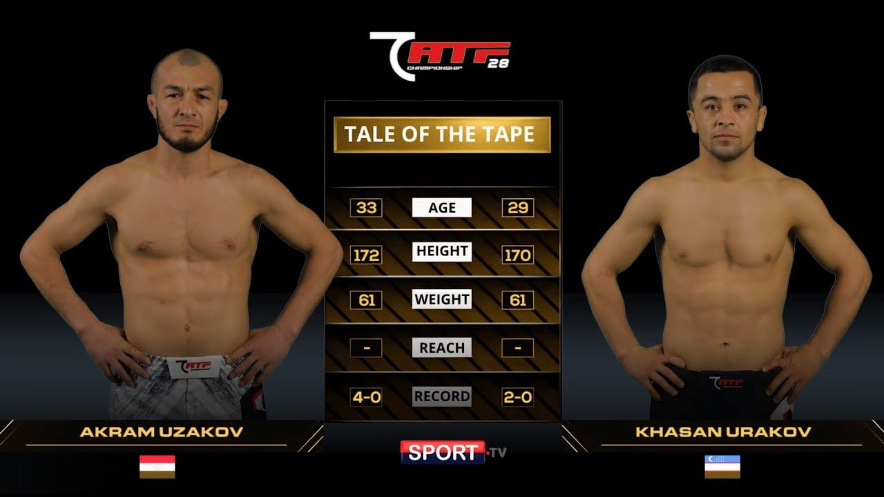 ATF28 AKRAM UZAKOV vs KHASAN URAKOV