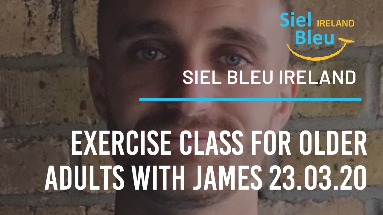 Seated & Standing Exercise Class for Older Adults with James Quigley 23 03 20 | Siel Bleu Ireland