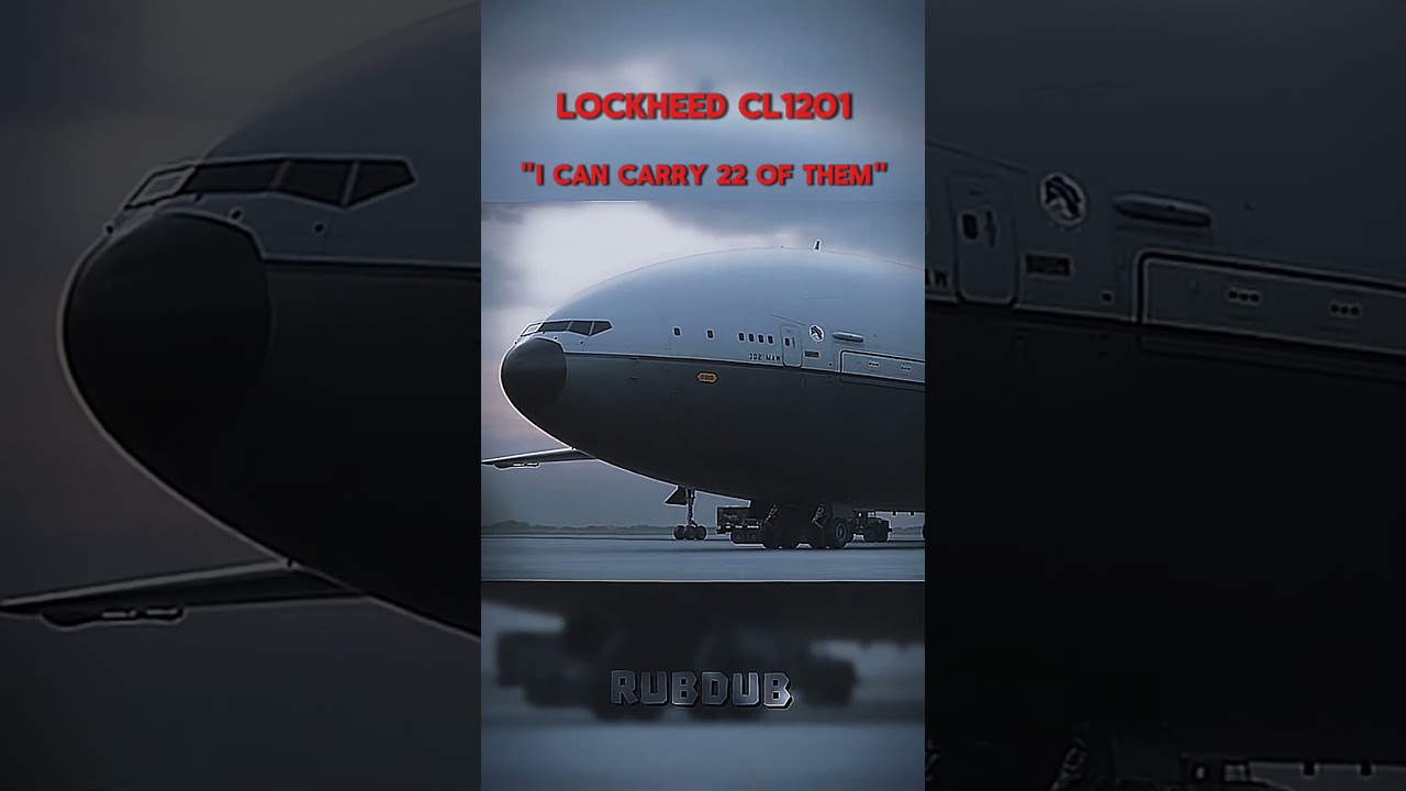 Lockheed Impressing Everyone With Its CL 1201 Idea 😶&zwj;🌫️ #shorts