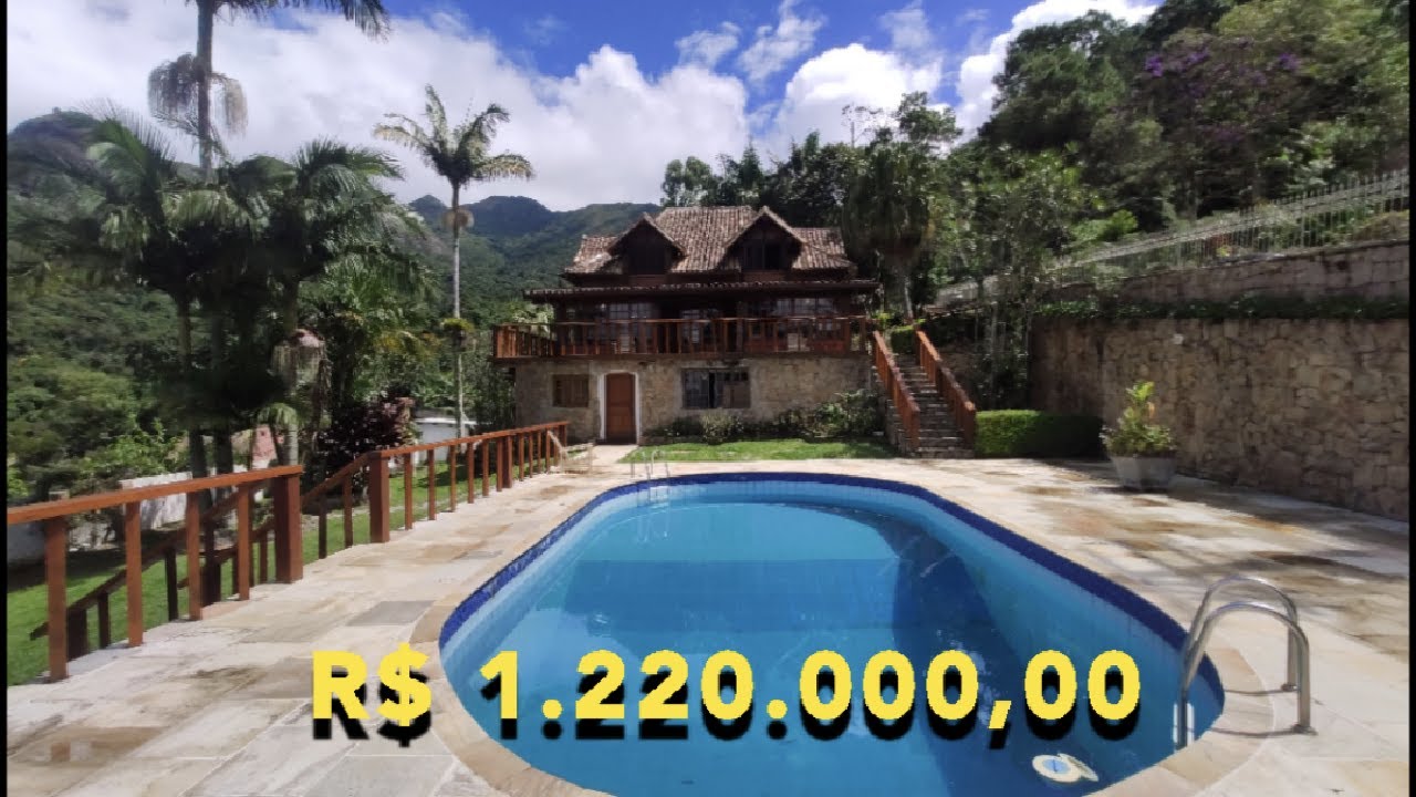 Linda casa na Cascata dos Amores em Teresópolis-RJ