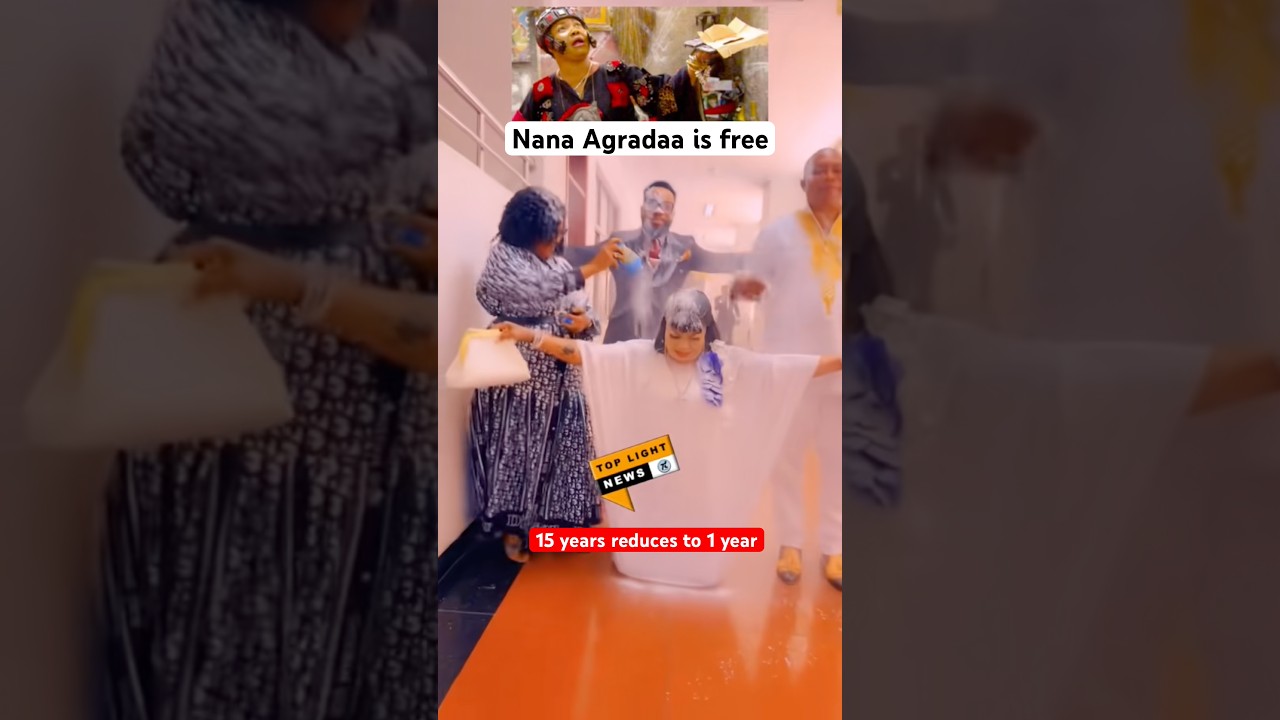 News: Agradaa is free🚔👮15years reduces to 1 year after appeal