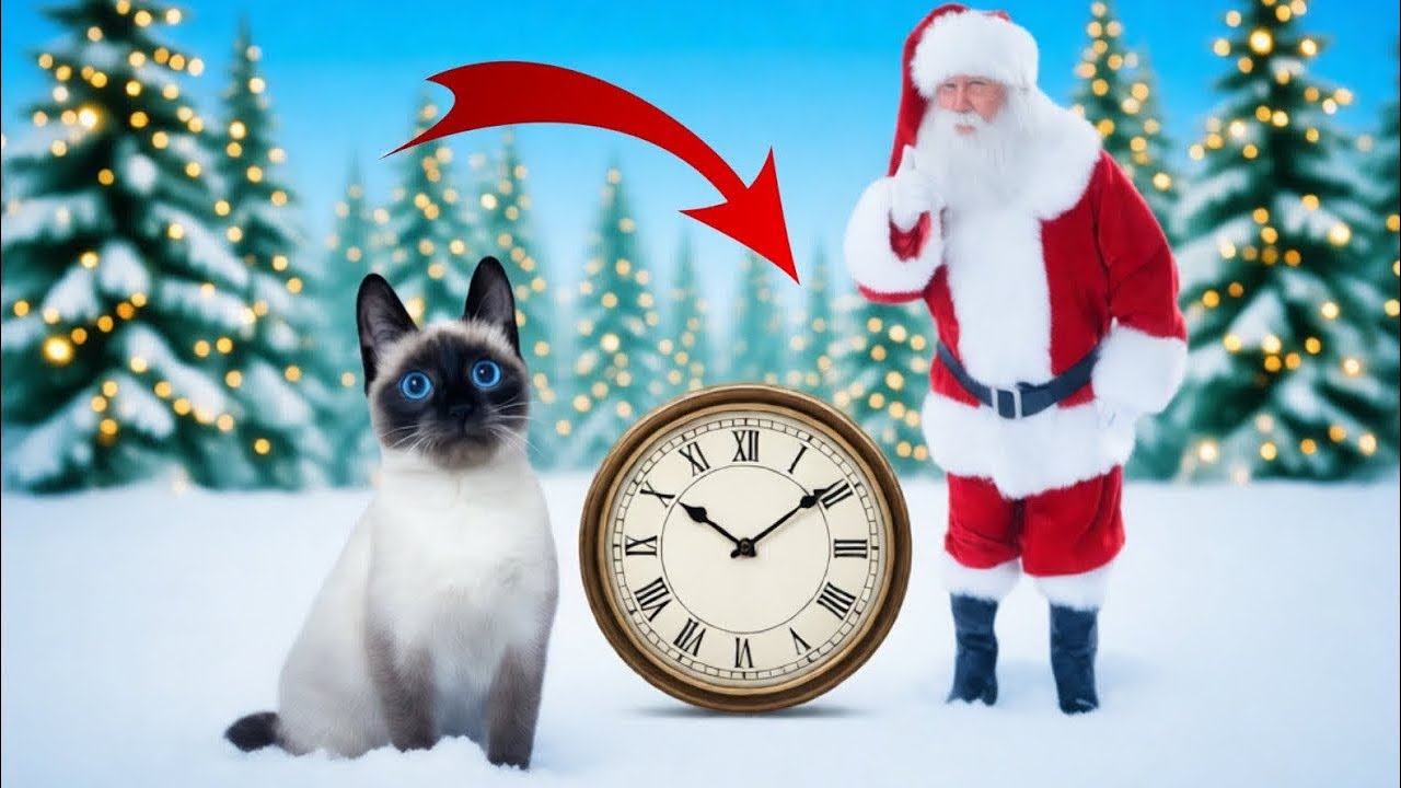 ПУТЕШЕСТВИЕ ВО ВРЕМЕНИ! С НОВЫМ ГОДОМ!! (Говорящая кошка Бусинка)