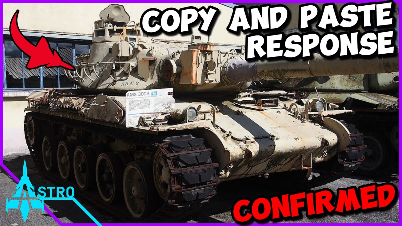 Odpowiedź Gaijin w sprawie &bdquo;kopiuj-wklej&rdquo; w War Thunder