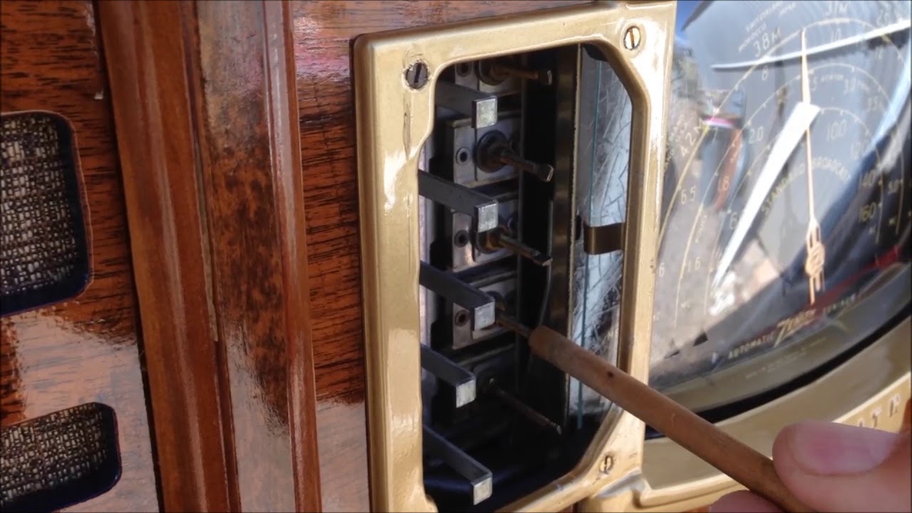Zenith 7S633 Button Adjustments