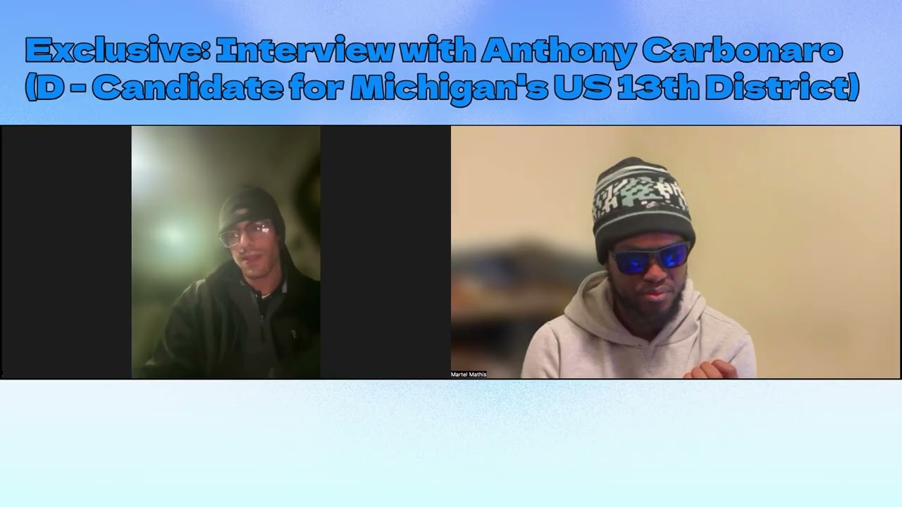 Anthony Carbonaro for MI-13: Orphan to Congress, Moderate Dem’s Bold Economic Plan