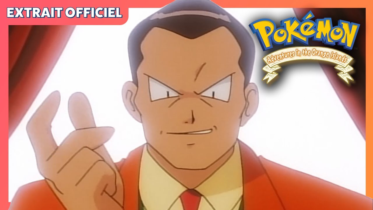 Régis contre Giovanni ! 💥 | Pokémon : Les Îles Orange | Extrait officiel