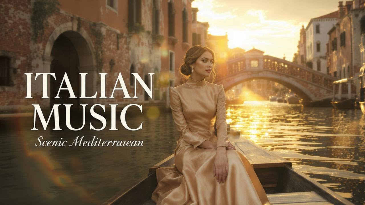 🎶 Italian Vibes & Mediterranean Music 🎶 2+ Hours Amalfi Coast & Lake Como Soft Escape 4K