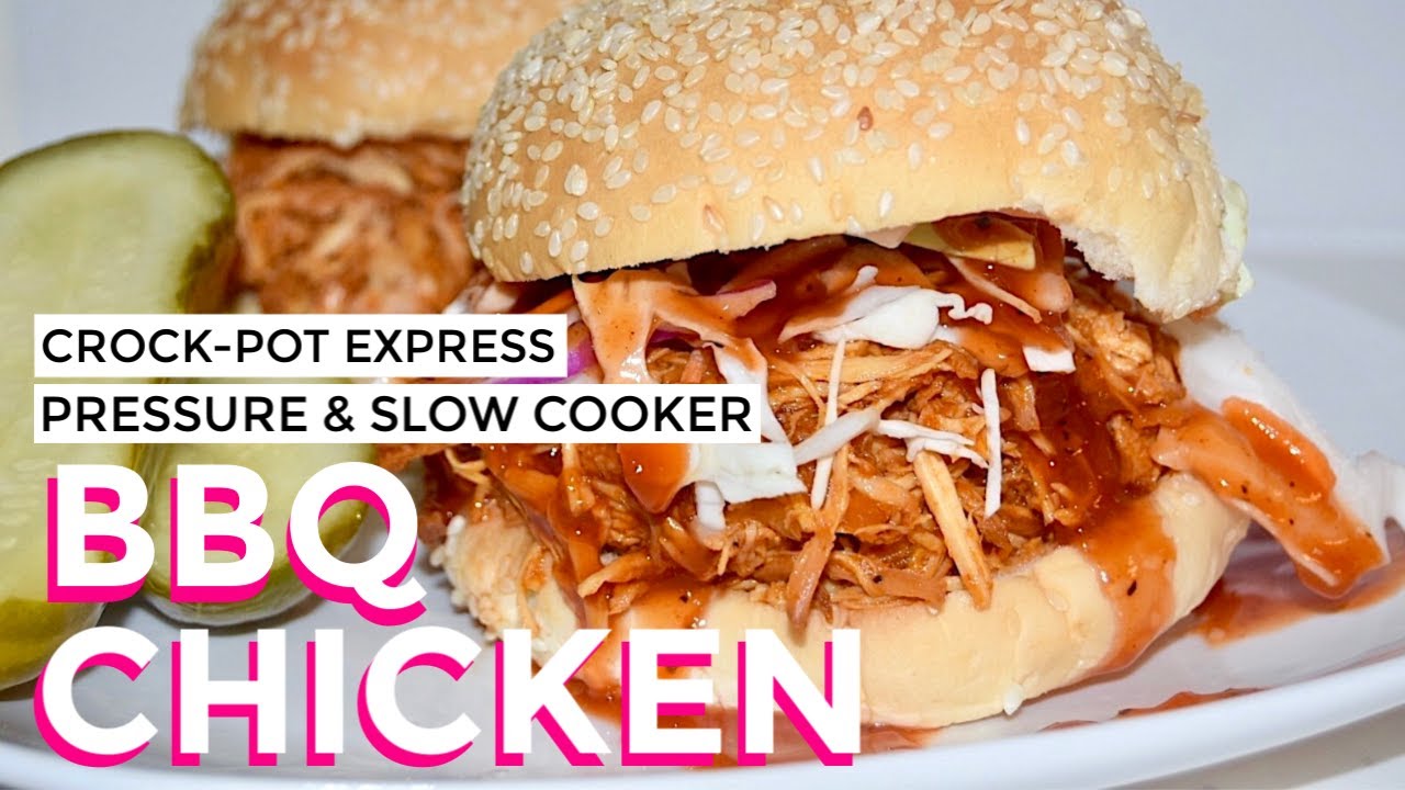 Crock-Pot Express Crock Pressure and Slow Cooker BBQ Chicken