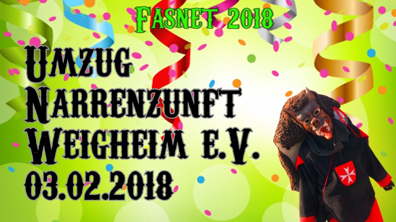 03.02.2018 Umzug in Weigheim