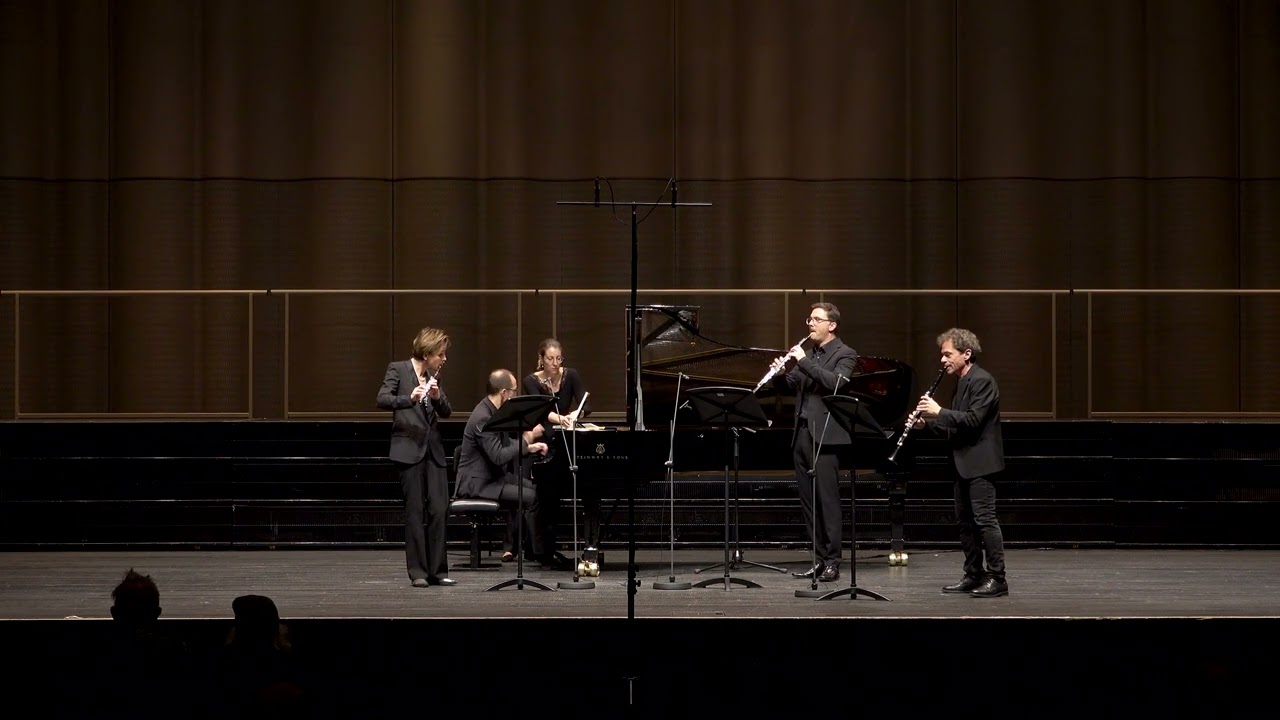 Darius Milhaud: Sonata for flute, oboe, clarinet and piano Op. 47