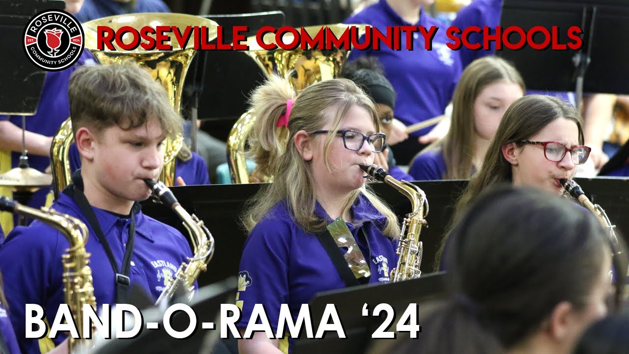Roseville Community Schools Band-O-Rama 2024