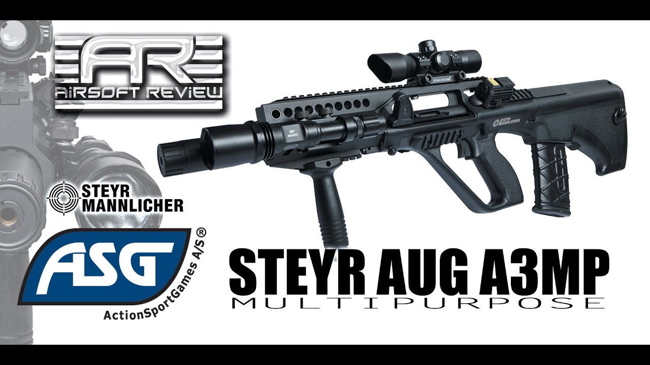 ✔ STEYR AUG A3 MP [ ACTION SPORT GAMES ] / AIRSOFT REVIEW ✔