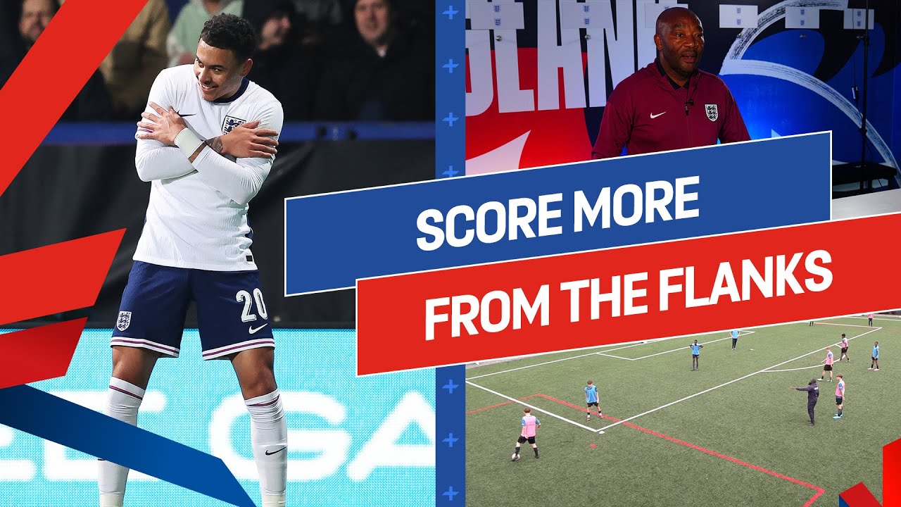 Width for deception | Session four | Attacking skills six-week training programme