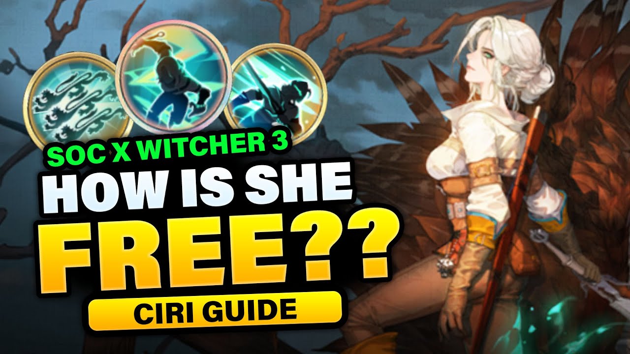 HOW IS SHE FREE?!?! Ciri Build Guide - Witcher 3 x Sword of Convallaria