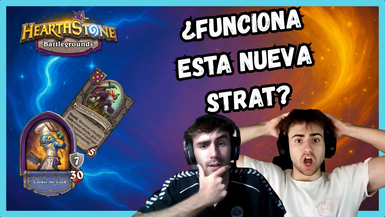 Mi DUO intenta esta NUEVA STRAT y pasa esto... | Hearthstone Battlegrounds Duos