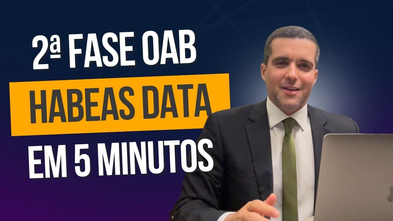 HABEAS DATA EM 05 MINUTOS!