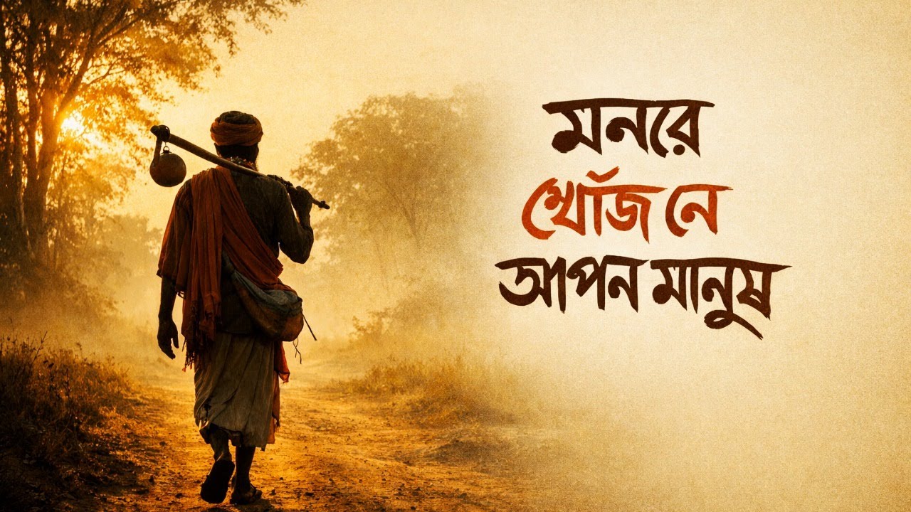 🌾 মনরে খোঁজ নে আপন মানুষ | Bengali Baul Lokogeeti 🎵 | Spiritual Folk Song 🌿