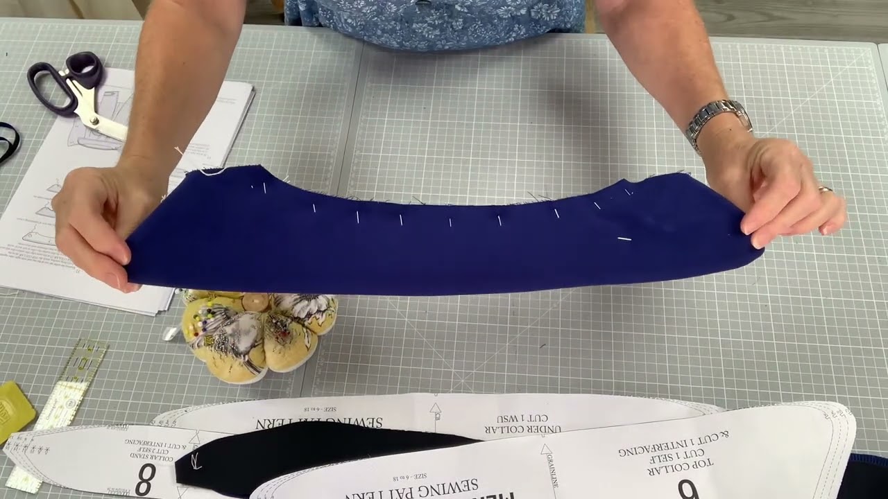 Sew-along for the Merchant & Mills Denham Jacket - Part 2 - collar, facing, and finishes.