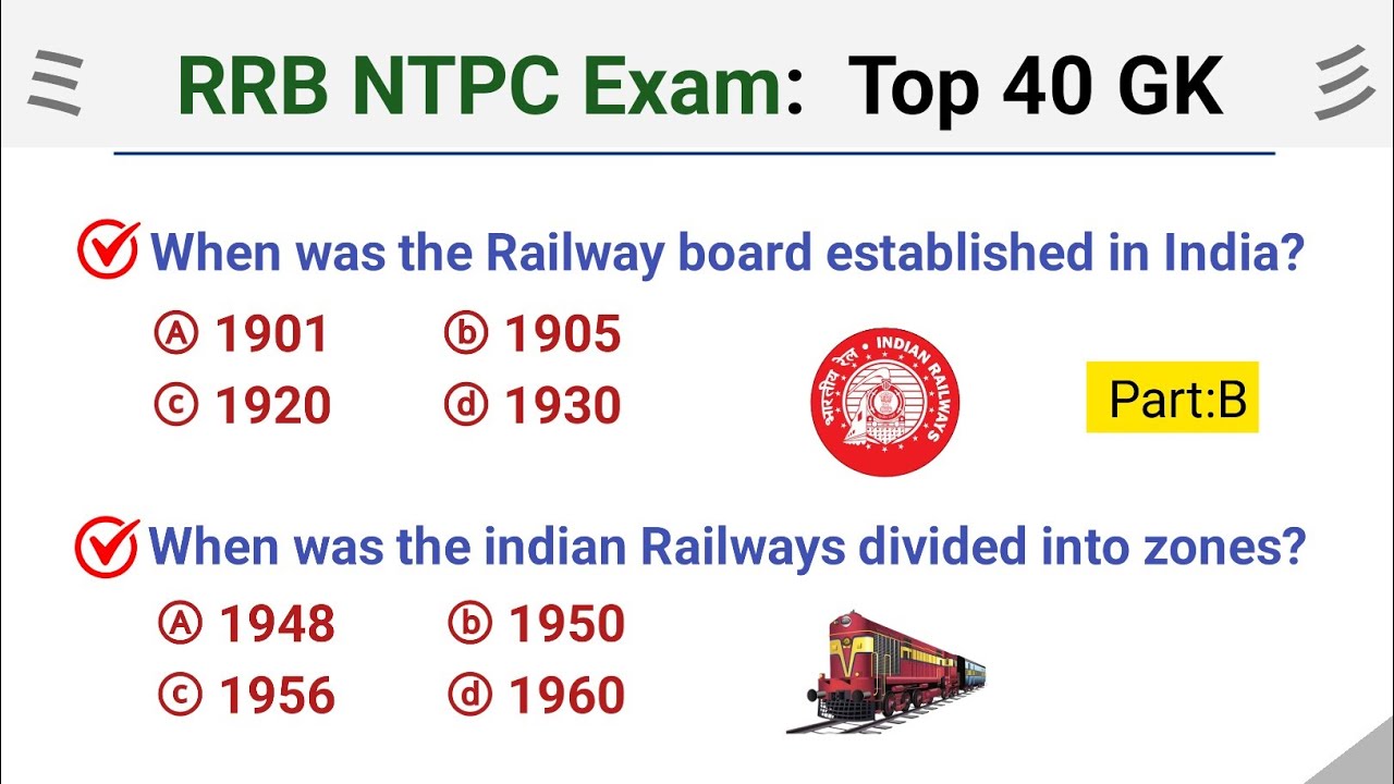 rrb ntpc gk | gk gs | general knowledge | gk questions and answers | gk quiz | gk questions | Part:B