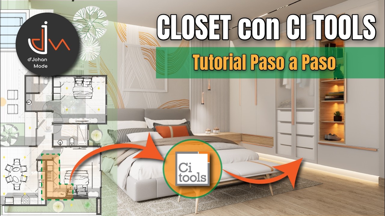 Cómo Diseñar un CLOSET Completo con CI Tool Cabinet | Tutorial Paso a Paso en Archicad