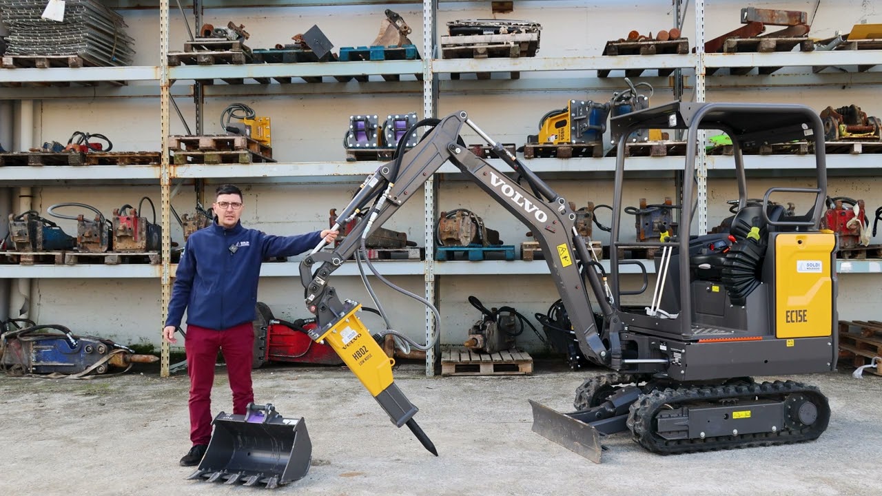 Scopri il Mini Escavatore Volvo EC15E: Potenza, Stabilità e Innovazione per il Noleggio