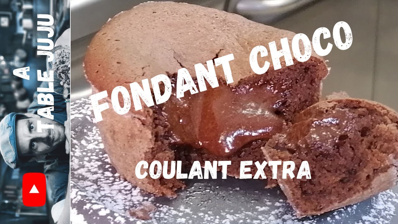 fondant au chocolat | A table Juju