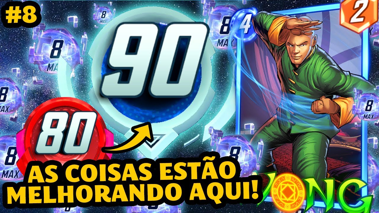 GANHEI WONG E MEU DECK REVELAÇÃO ESTÁ AMASSANDO: O INFINITO É LOGO ALI! |Marvel Snap|