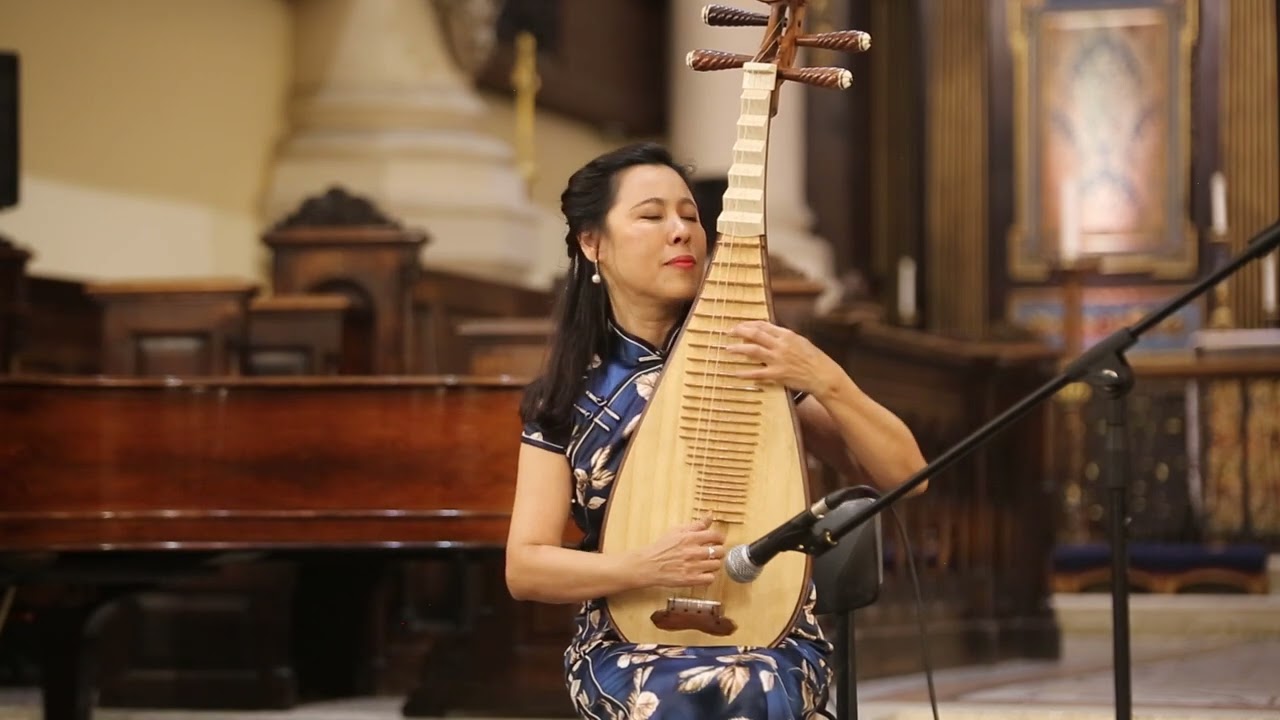 Stunning martial pipa solo 