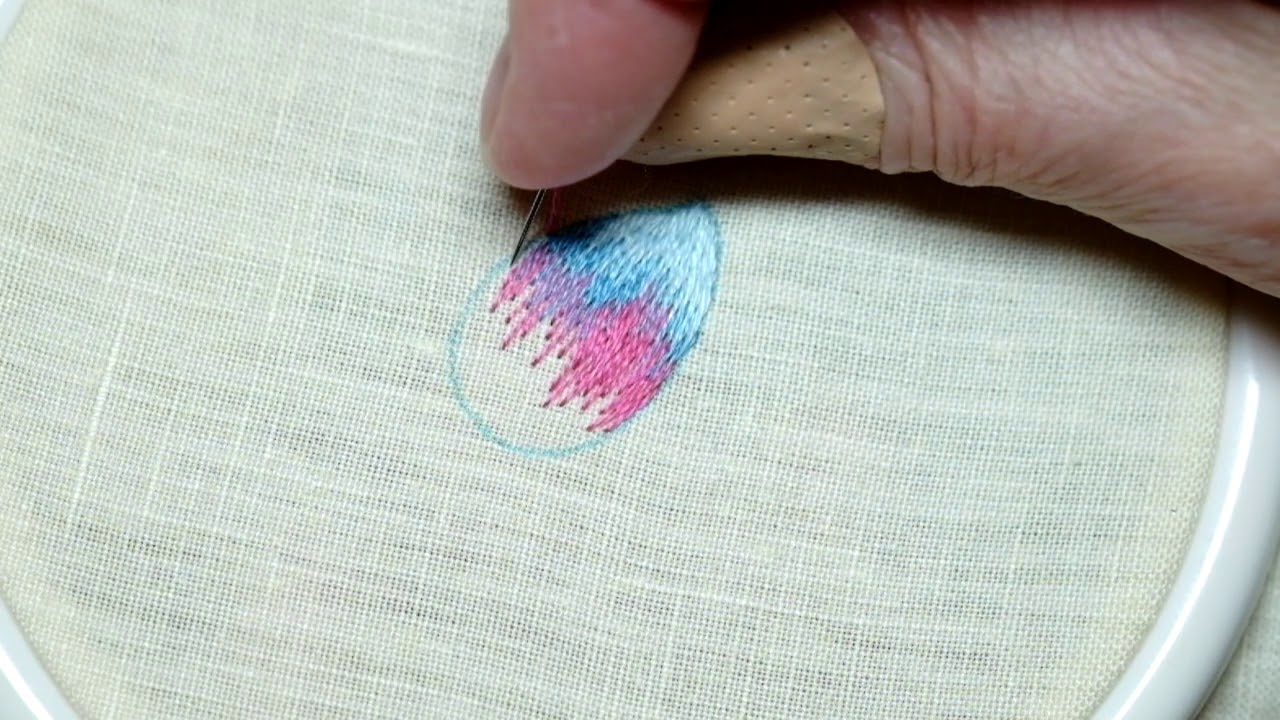 Needlepainting - movement, colour & form