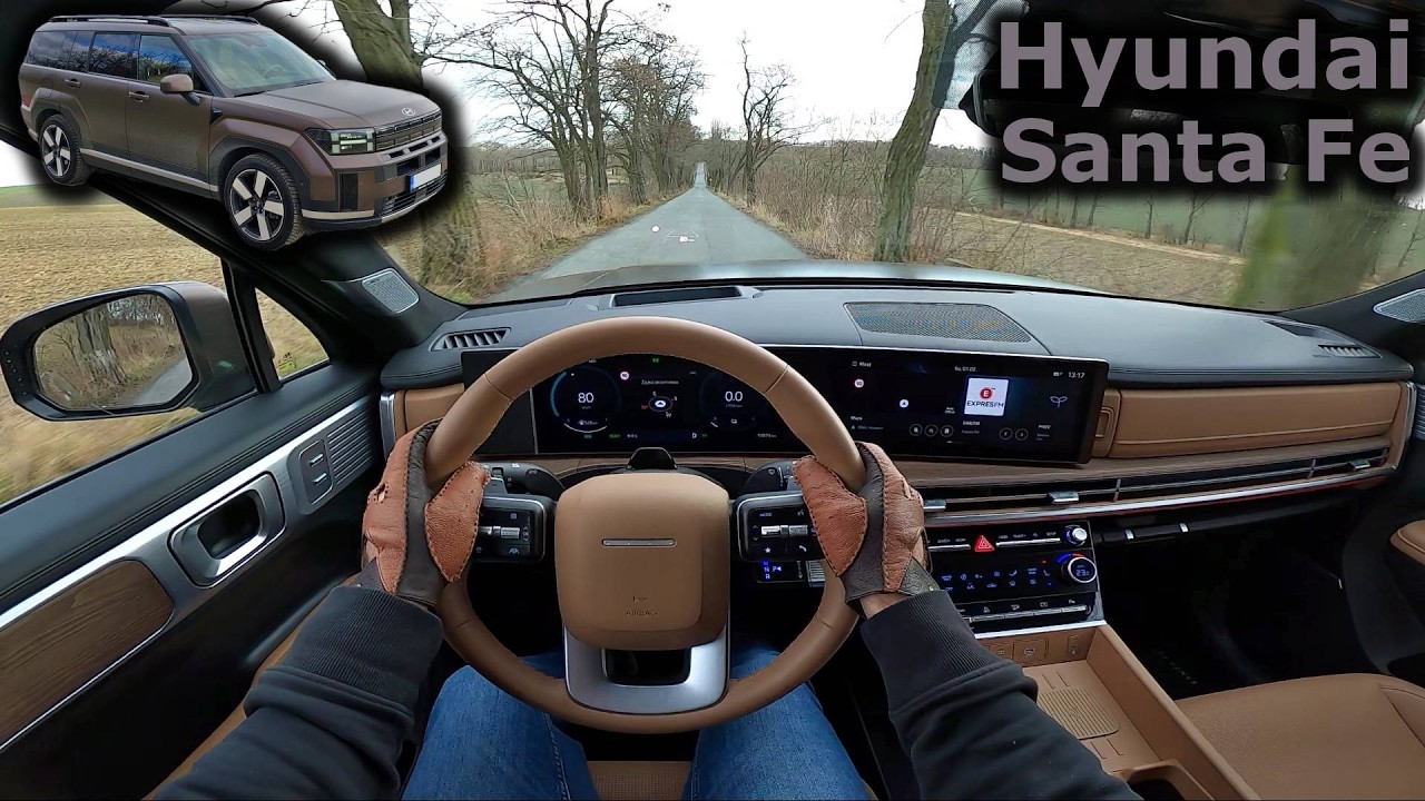 2025 Hyundai Santa Fe PHEV | POV driving