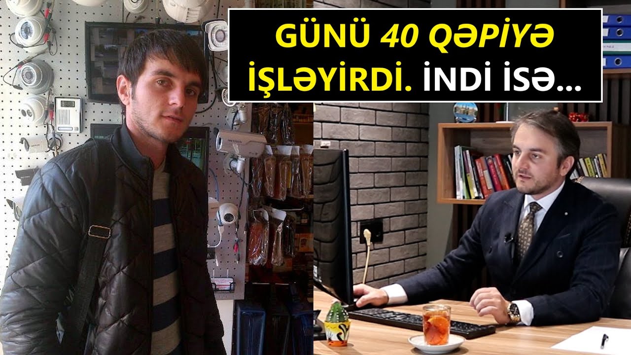 40 qəpiklə  MİLYONLUQ biznesi necə qurdu?