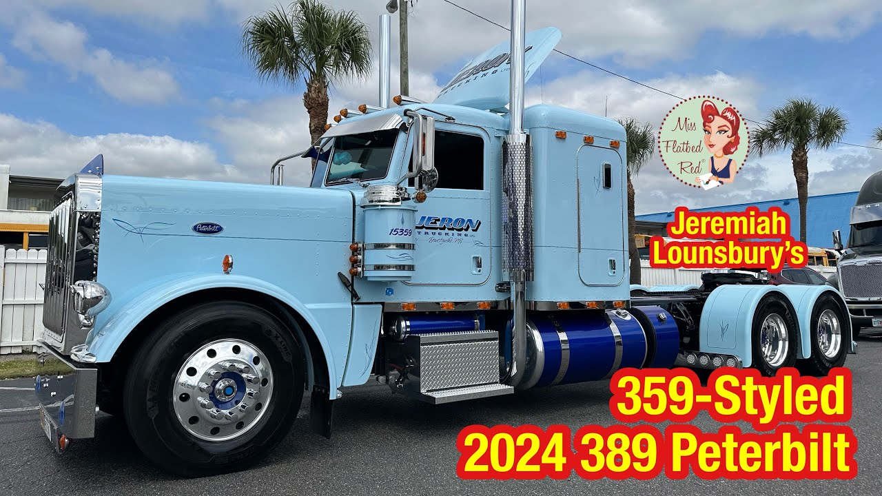 Jeremiah Lounsbury's 359-Styled 2024 389 Truck Tour