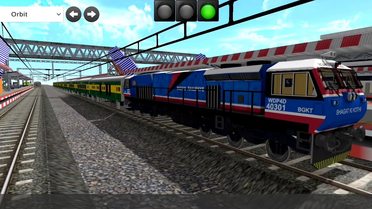 Pune Junction - Jalgaon Junction | Indian Railways | Garib Rath Superfast Express | WDP4D Locomotive